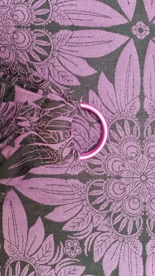 Doll sling - carrier - Charoite